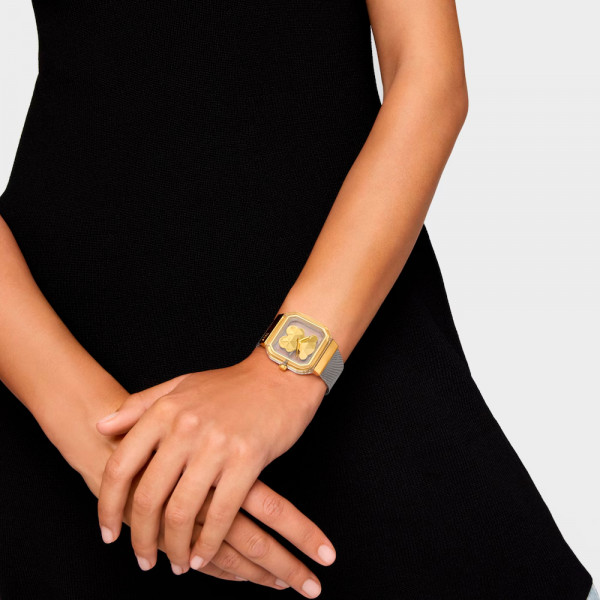 reloj-analogico-con-brazalete-de-acero-y-acero-dorado-d-bear-party