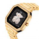 b-connect-smartwatch-mit-goldfarbenem-stahlarmband-und-zirkonia