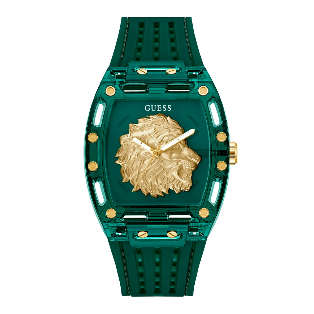 Guess Men's Dark/Green ’S Watches Phoenix Gw0959g2 Watch