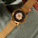 Montre analogique en acier inoxydable GW0702G1