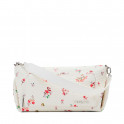 Bolso M textura flores
