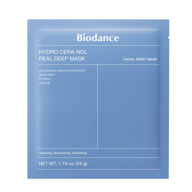 Biodance Cosmética Facial Hydro Cera-nol Real Deep Mask Mascarilla Hidratación Profunda