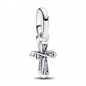 Pandora Mini Shiny Cross Anh&auml;nger Charm ME 793044C01