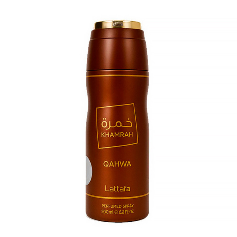 Lattafa Women's Amber Khamrah Qahwa Body Spray - 200 Ml Perfumes