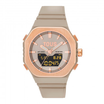 orologio-analogico-digitale-bet-rose-gold-in-acciaio-con-cinturino-in-nylon-color-tortora
