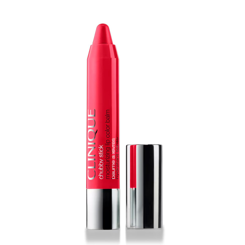 Clinique Chunky Cherry Lipstick Chubby Stick Moisturizing Lip Balm With Color