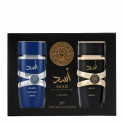 lattafa asad zanzibar woda perfumowana 100 ml   zestaw  