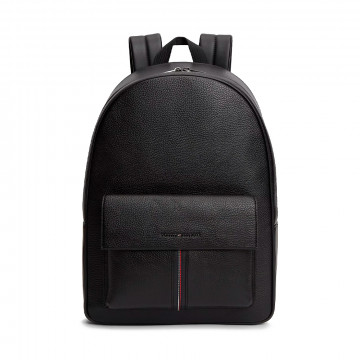 textured-backpack-with-flap-pocket