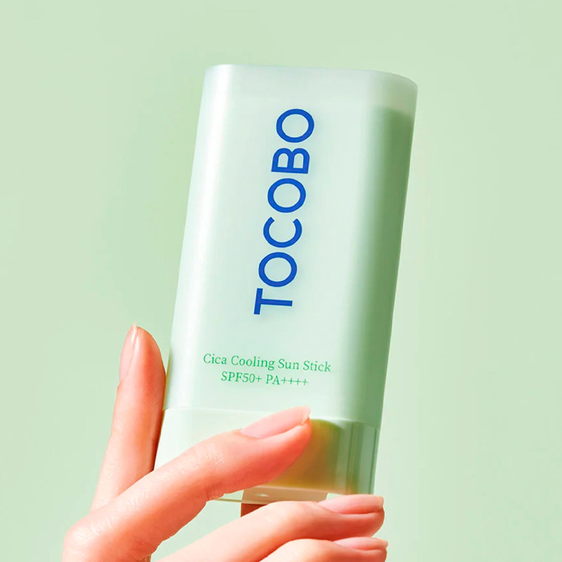 Tocobo Cica Cooling Sun Stick SPF50 Protector Solar En Barra – imagen 3