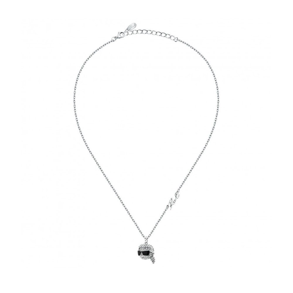 Karl Lagerfeld Necklaces Ikon Pavé Pendant Necklace
