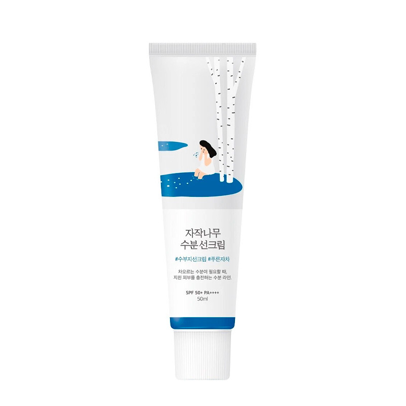 Cosmetica Coreana Birch Moisturizing Sunscreen UVLock SPF 45+ crema solare
