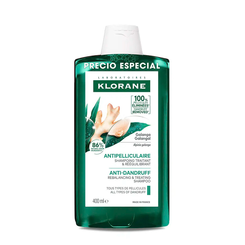 Klorane Galanga Champú Anticaspa Reequilibrante Y Tratante