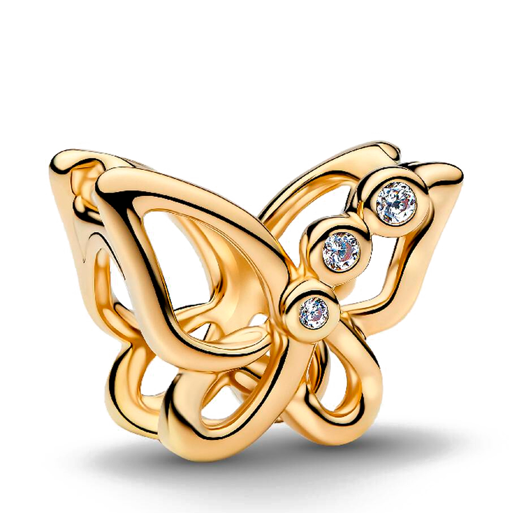 Pandora Charm de mariposa calada 764369C01