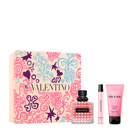 valentino valentino donna born in roma pink pp woda perfumowana 100 ml   zestaw  