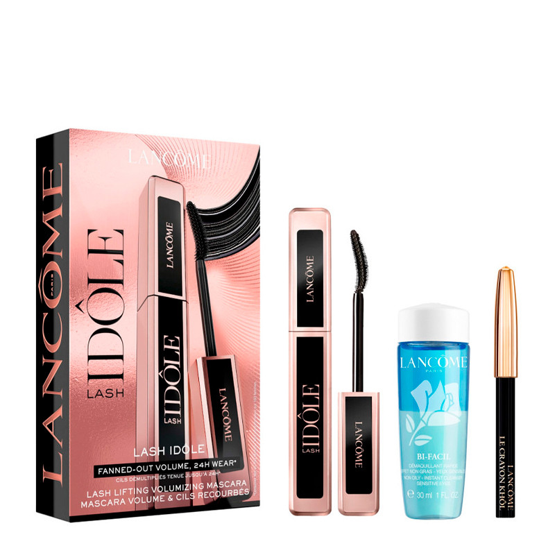 Lancome Women's Light/White Face Skin Care Lash Idôle Mascara Set