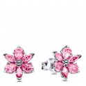 Herbarium Pink Flower Stud Earrings 292633C02