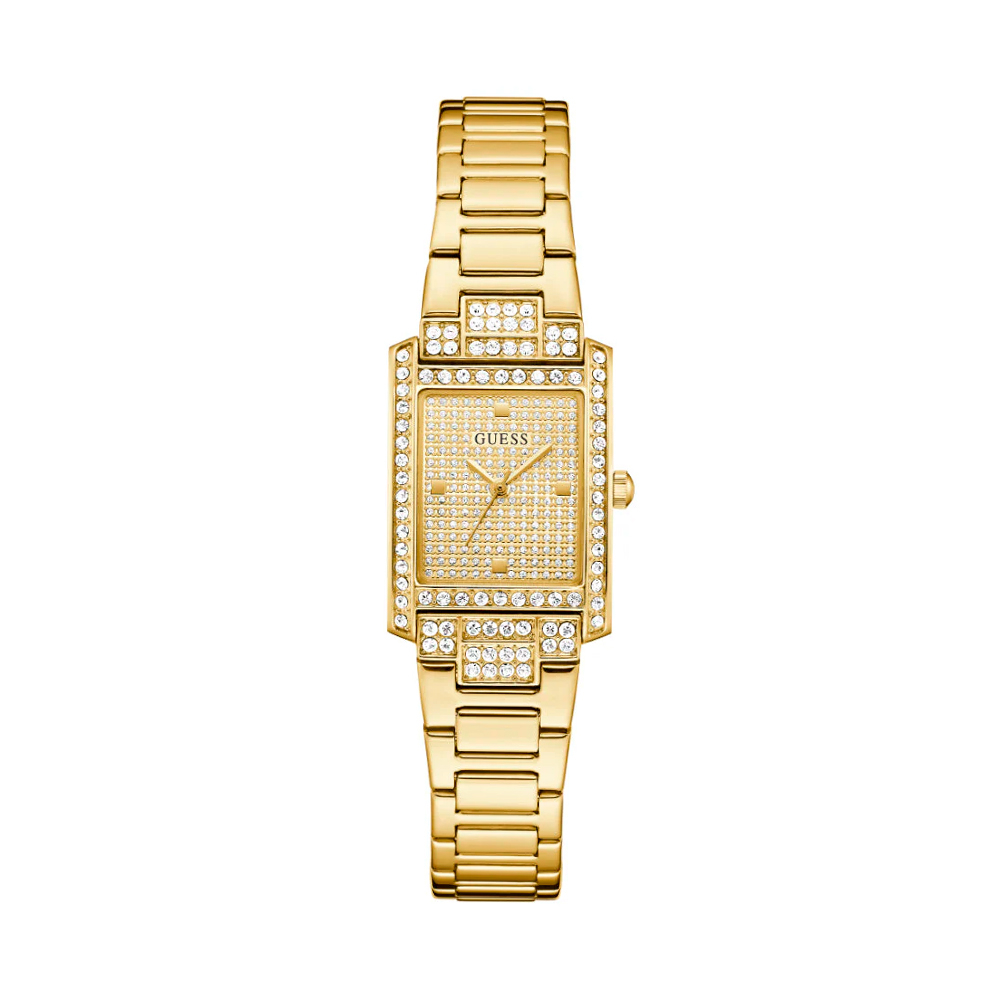 Guess Relojes Mujer Reloj analógico de acero inoxidable de 23 mm GW0995L2