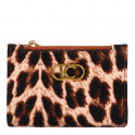 Animal print wallet