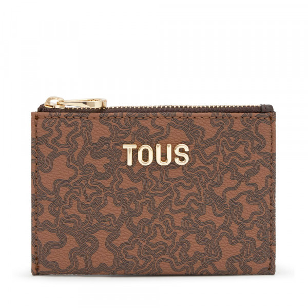 kaos-mini-lines-brown-card-holder-wallet