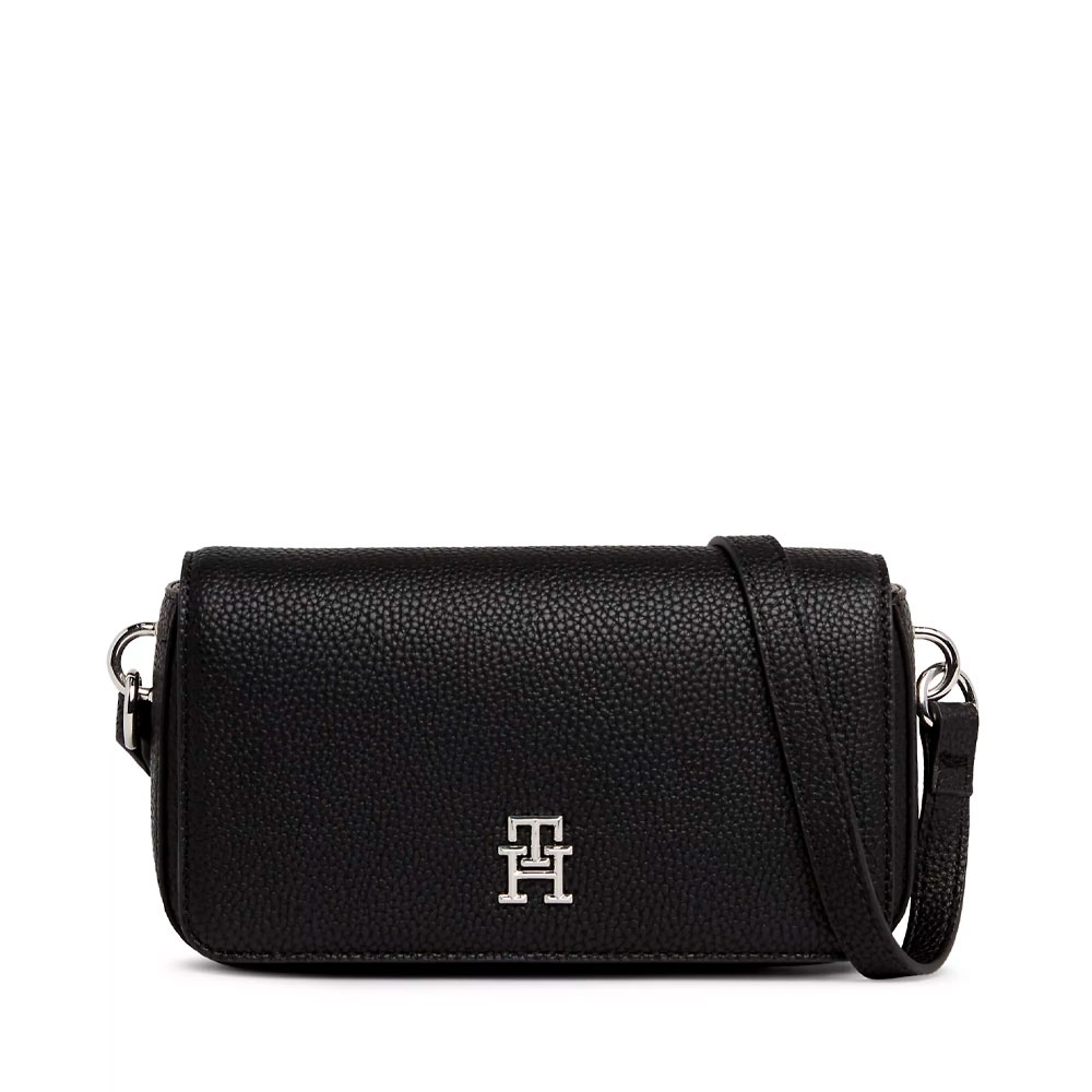 TOMMY HILFIGER Bolso de hombro  negro / plata – imagen 5
