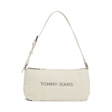 borsa-a-tracolla-in-peluche-essential-con-logo