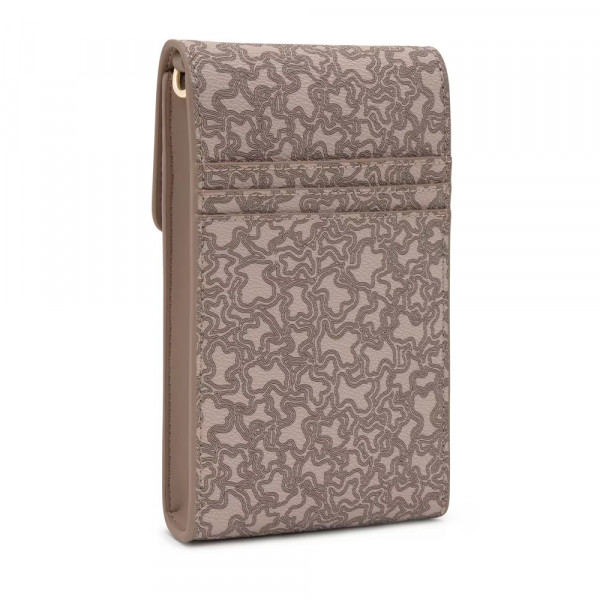etui-de-telephone-portable-suspendu-kaos-mini-lines-taupe