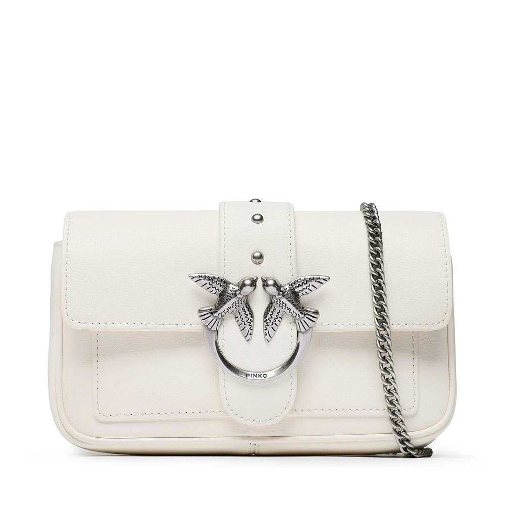 Pinko Women's Grain/Gold Bags, Toiletry Bags And Suitcases For Love One Pocket Bag