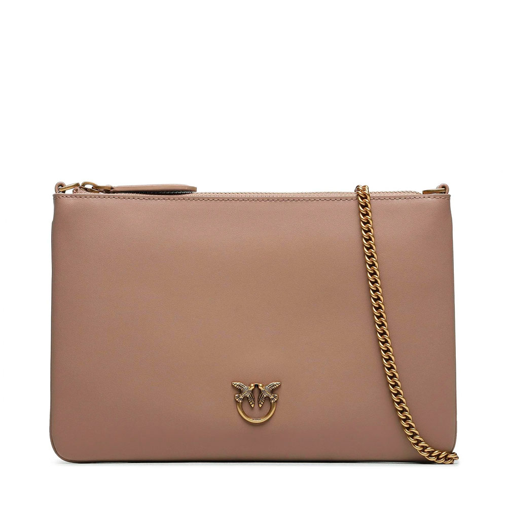Pinko Women's Grain/Gold Bags, Toiletry Bags And Suitcases For Fat Classic Bag