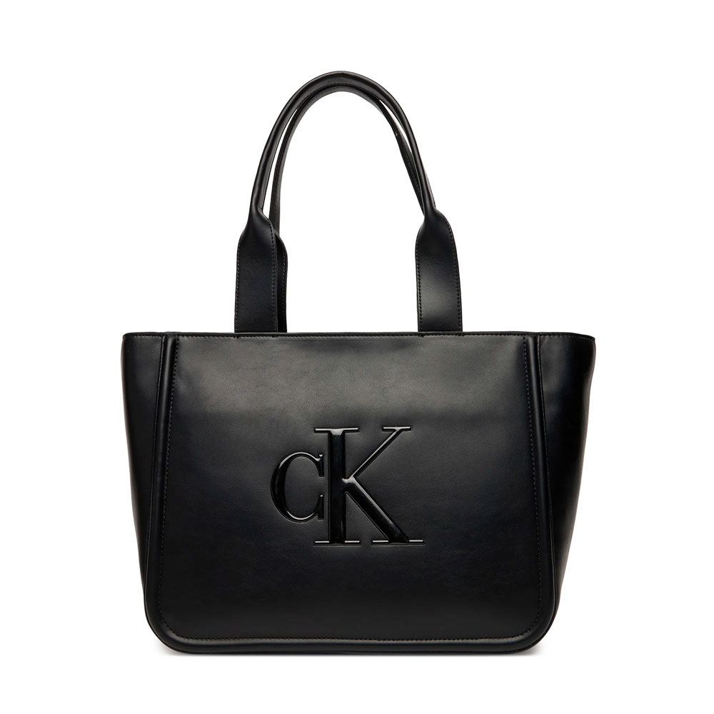 Calvin Klein Jeans Women's Bags, Toiletry Bags And Suitcases For Monogram-Engraved Tote Bag