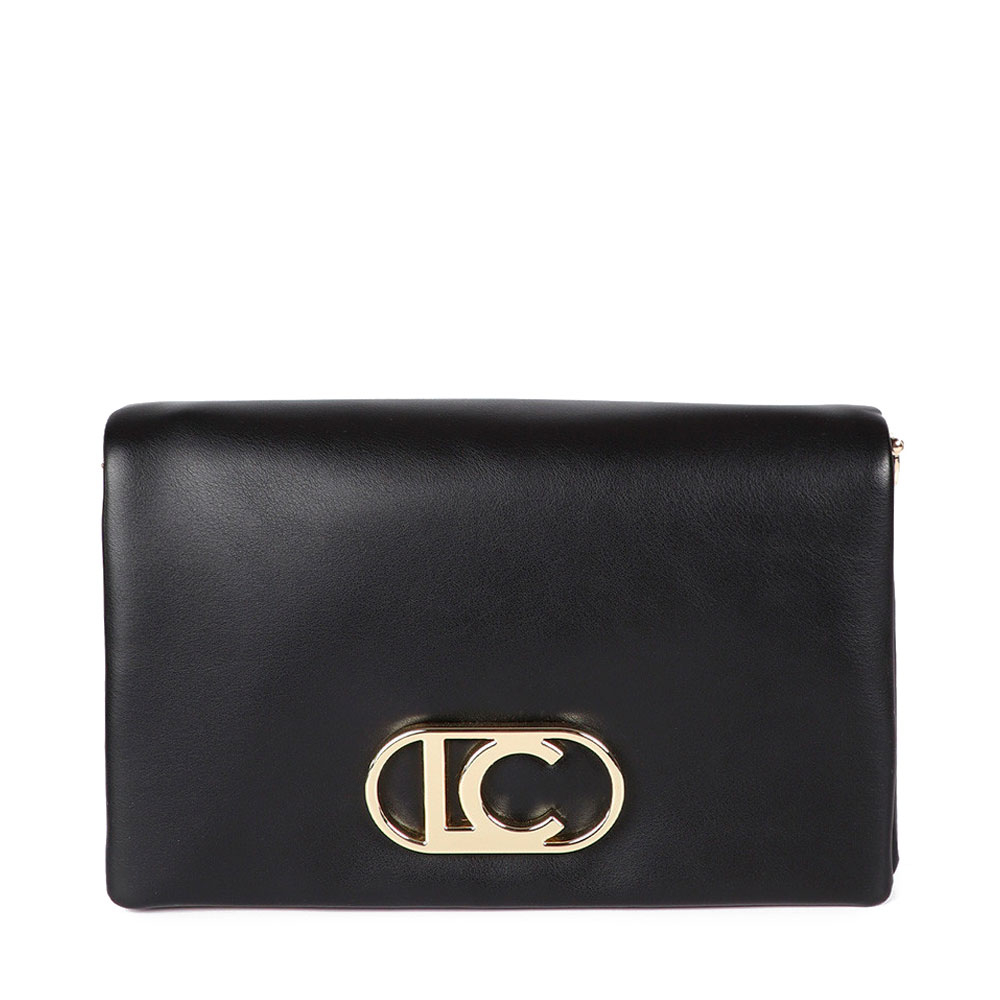 Lola Casademunt Women's Gold Bags, Toiletry Bags And Suitcases For Three-Compartment Shoulder Bag With Flap