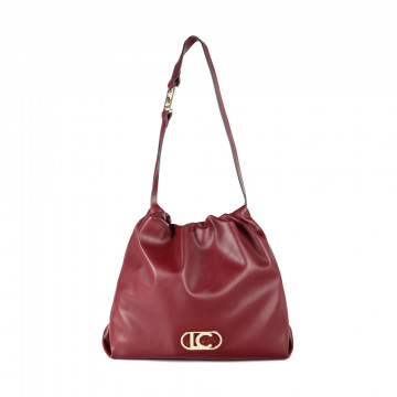shopper-tasche-aus-kunstleder-mit-ovalem-lc-logo