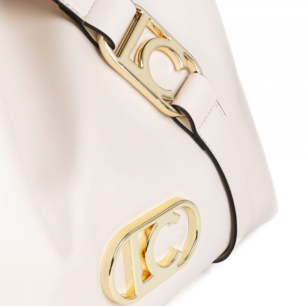 shopper-tasche-aus-kunstleder-mit-ovalem-lc-logo