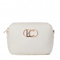 Diamond monogram shoulder bag