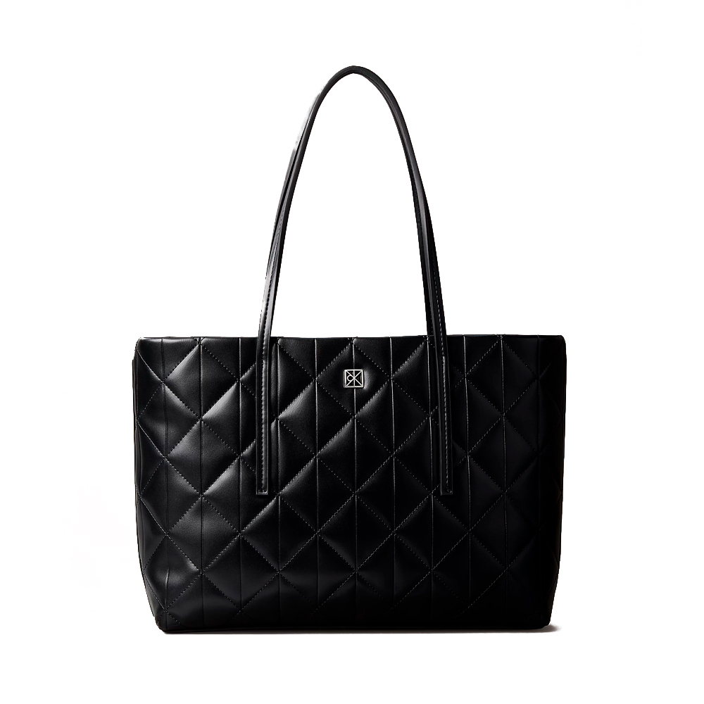 Calvin Klein Jeans Women's Bags, Toiletry Bags And Suitcases For Quilted Signature Logo Small Tote Bag