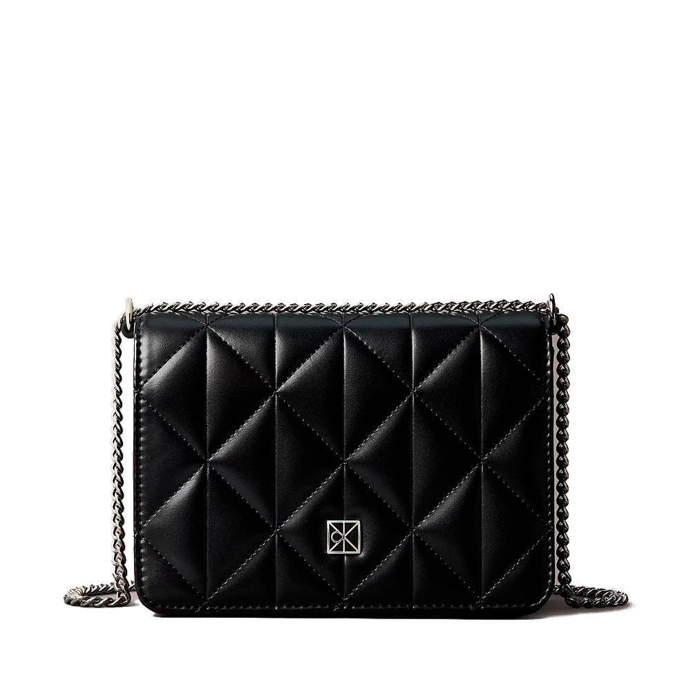 Calvin Klein Jeans Women's Bags, Toiletry Bags And Suitcases For Quilted Mini Bag With Emblem Logo