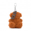 Bold Bear Fleece Black Keychain