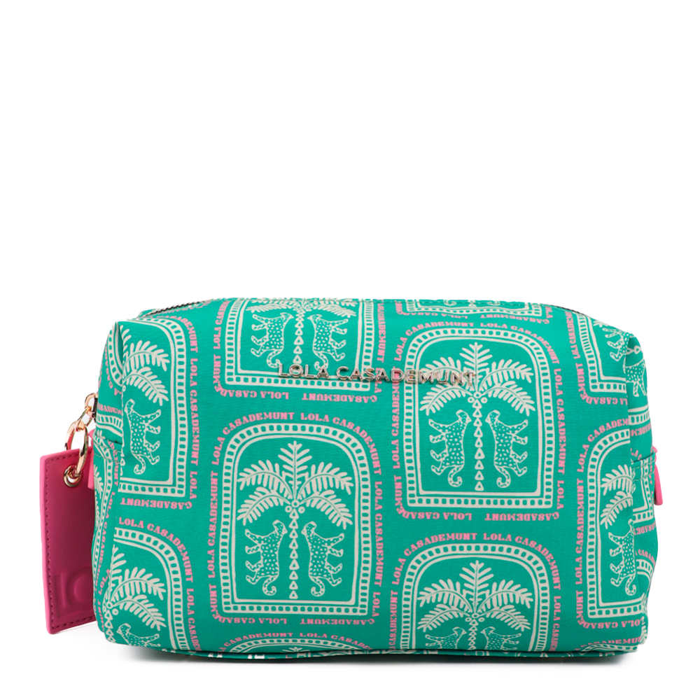 Lola Casademunt Women's Bags, Toiletry Bags And Suitcases For Multicolored Printed Toiletry Bag