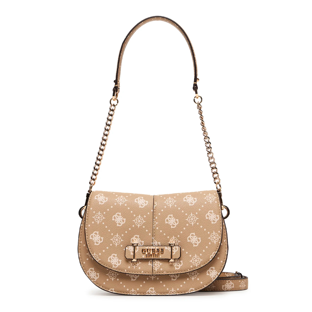 Guess Women's Bags, Toiletry Bags And Suitcases For Carrie Logo Flap Shoulder Bag