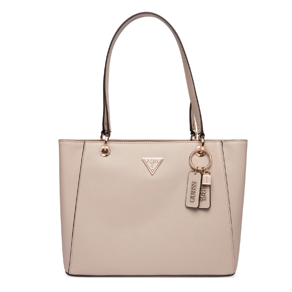 Guess Women's Gold/Beige Bags, Toiletry Bags And Suitcases For Noelle Ii Tote Bag