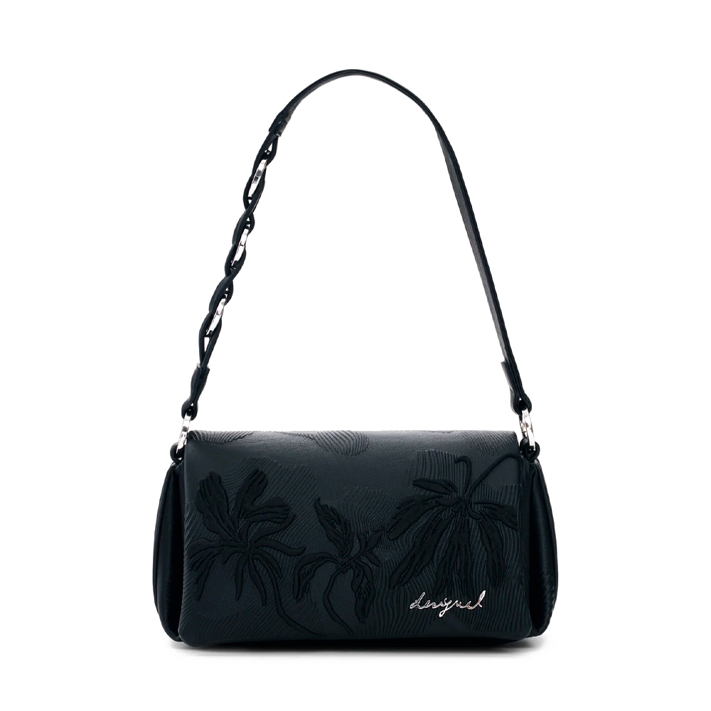 Desigual Women's Bags, Toiletry Bags And Suitcases For Small Bag With Embossed Flowers