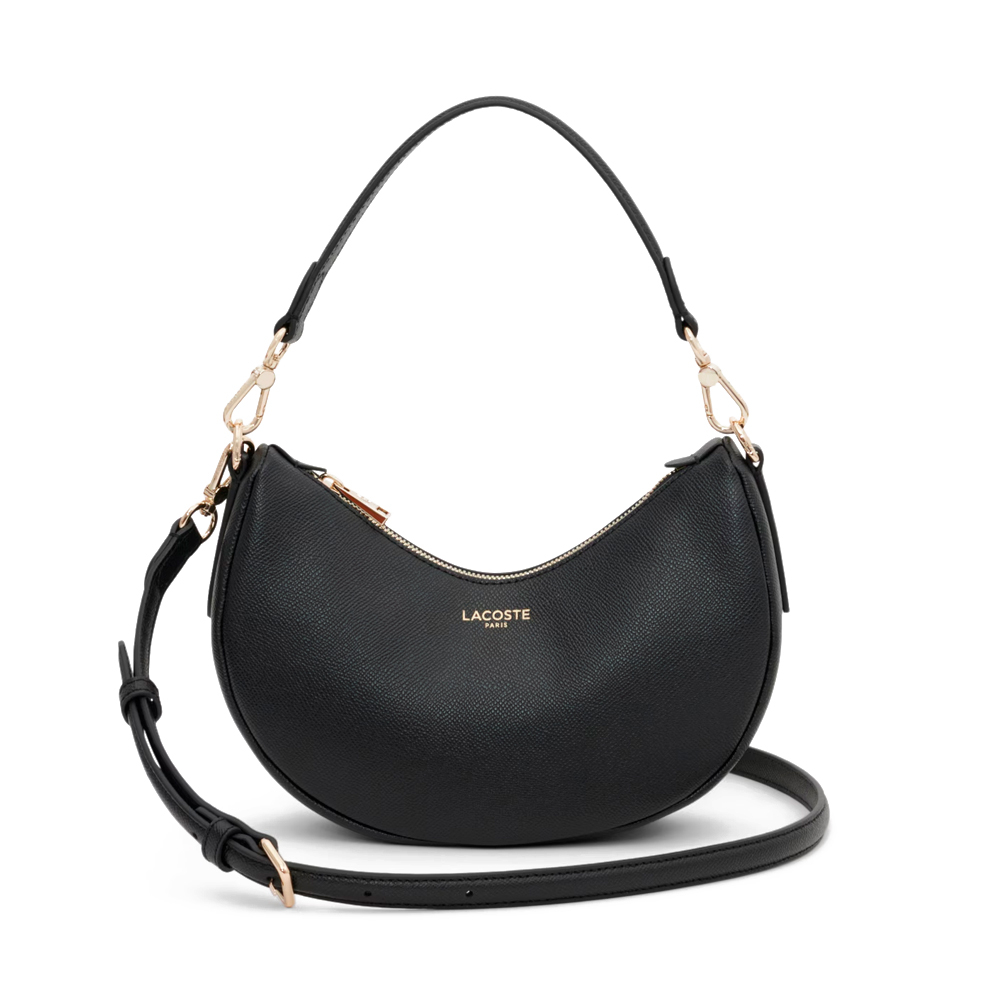Lacoste Women's Gold Bags, Toiletry Bags And Suitcases For Small Champs-Élysées Crescent Bag