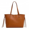 faux leather shopper bag