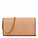 Adair II medium raffia crossbody bag