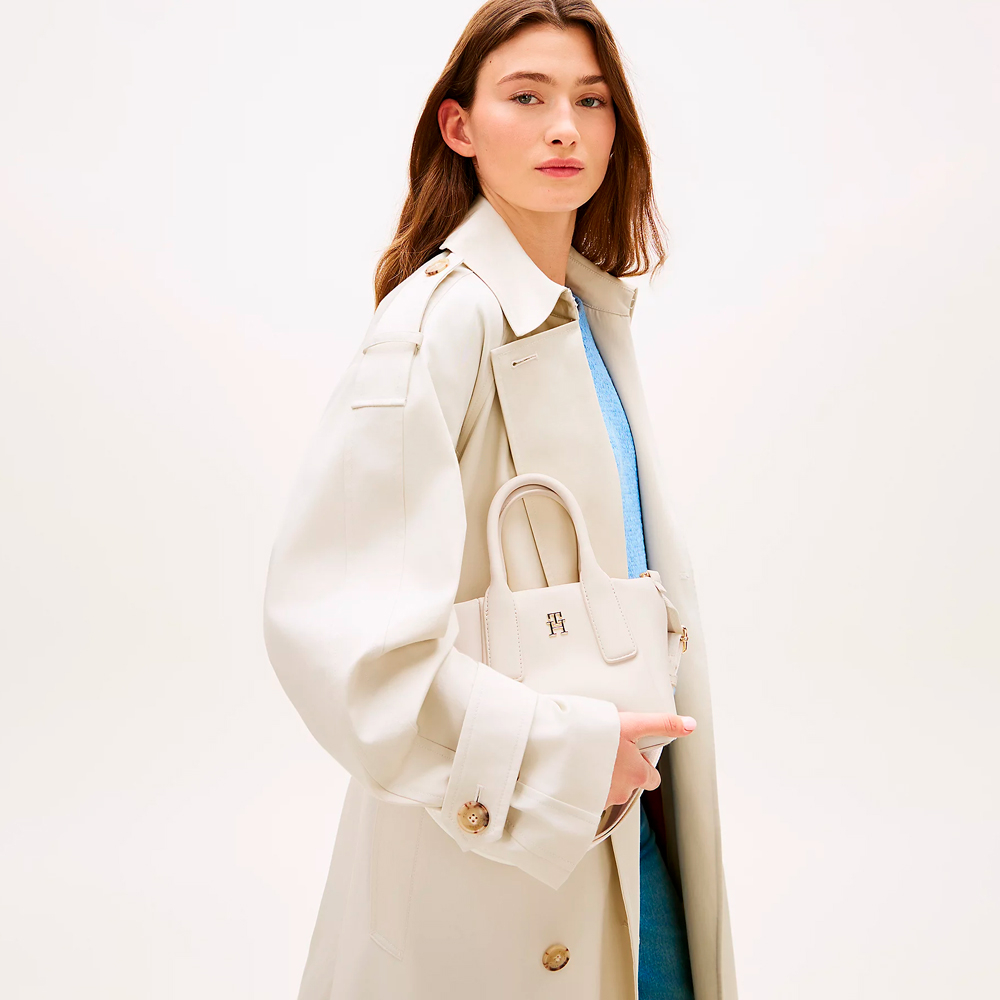 Tommy Hilfiger Bags Bolso tote Essential con logo metalizado – imagen 2