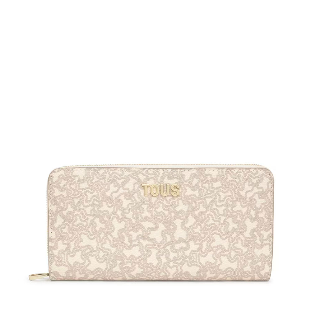 Tous Women's Beige Wallets And Purses Kaos Mini Lines Medium Wallet