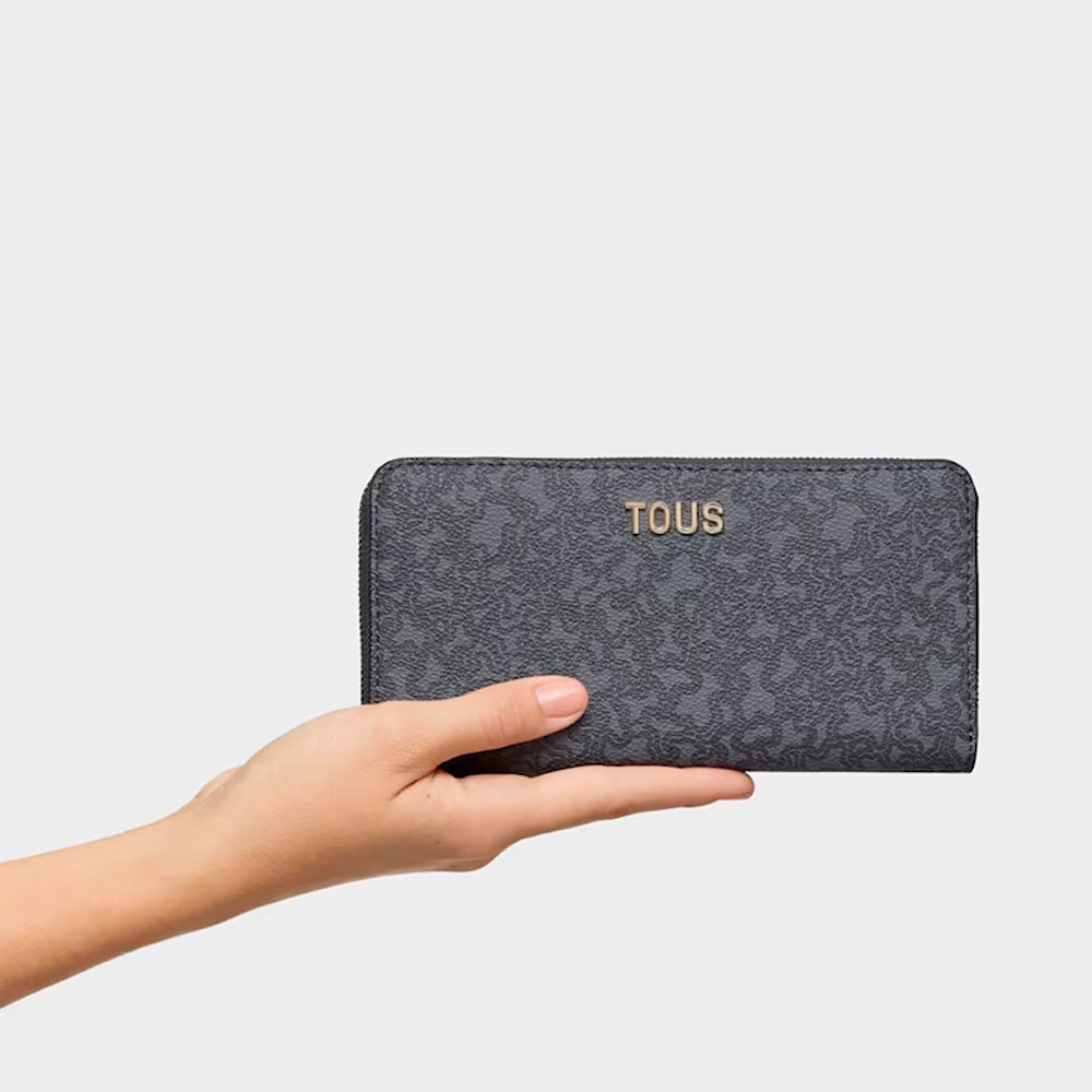Tous Billetero Kaos Mini Lines Gris 2002183447-GRIS OSCURO – imagen 2