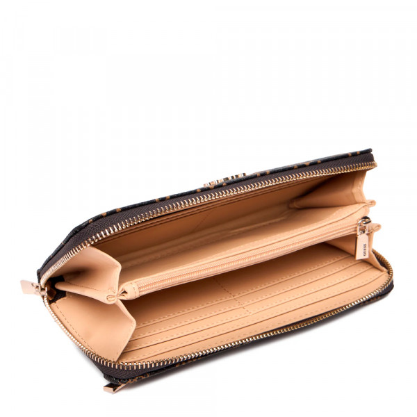 carrie-logo-zip-around-wallet