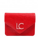 LC lined wallet and keyring