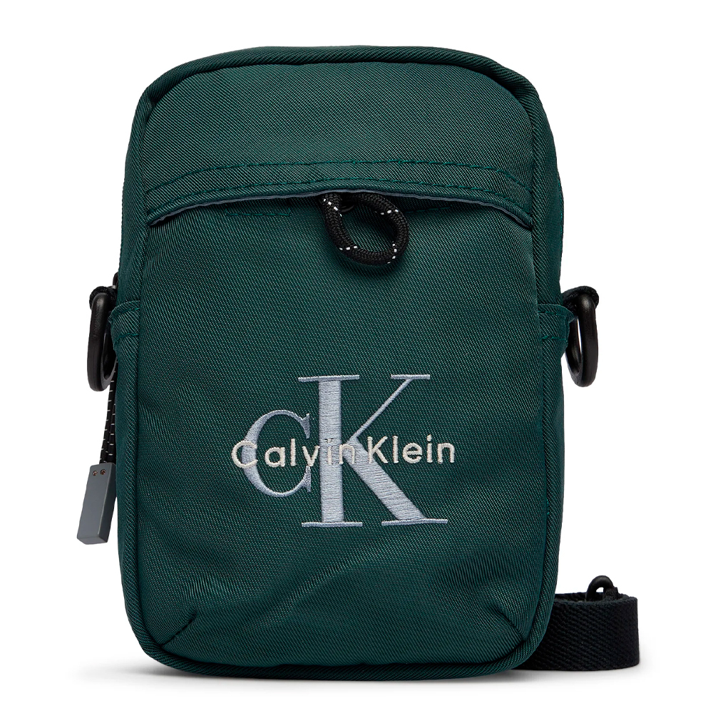 Calvin Klein Jeans Bandoleras, neceseres y maletas para hombre BANDOLERA BOLD LOGO NYLON SLIM REPORTER
