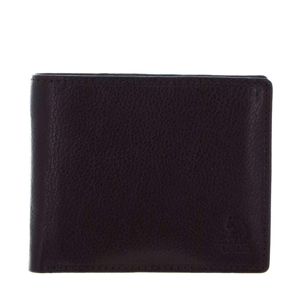 U.s. Polo Assn. Men's Brown Wallets And Purses For Brazil Hori Wallet